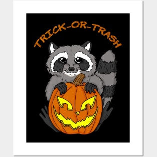 Trick or Trash Panda Posters and Art